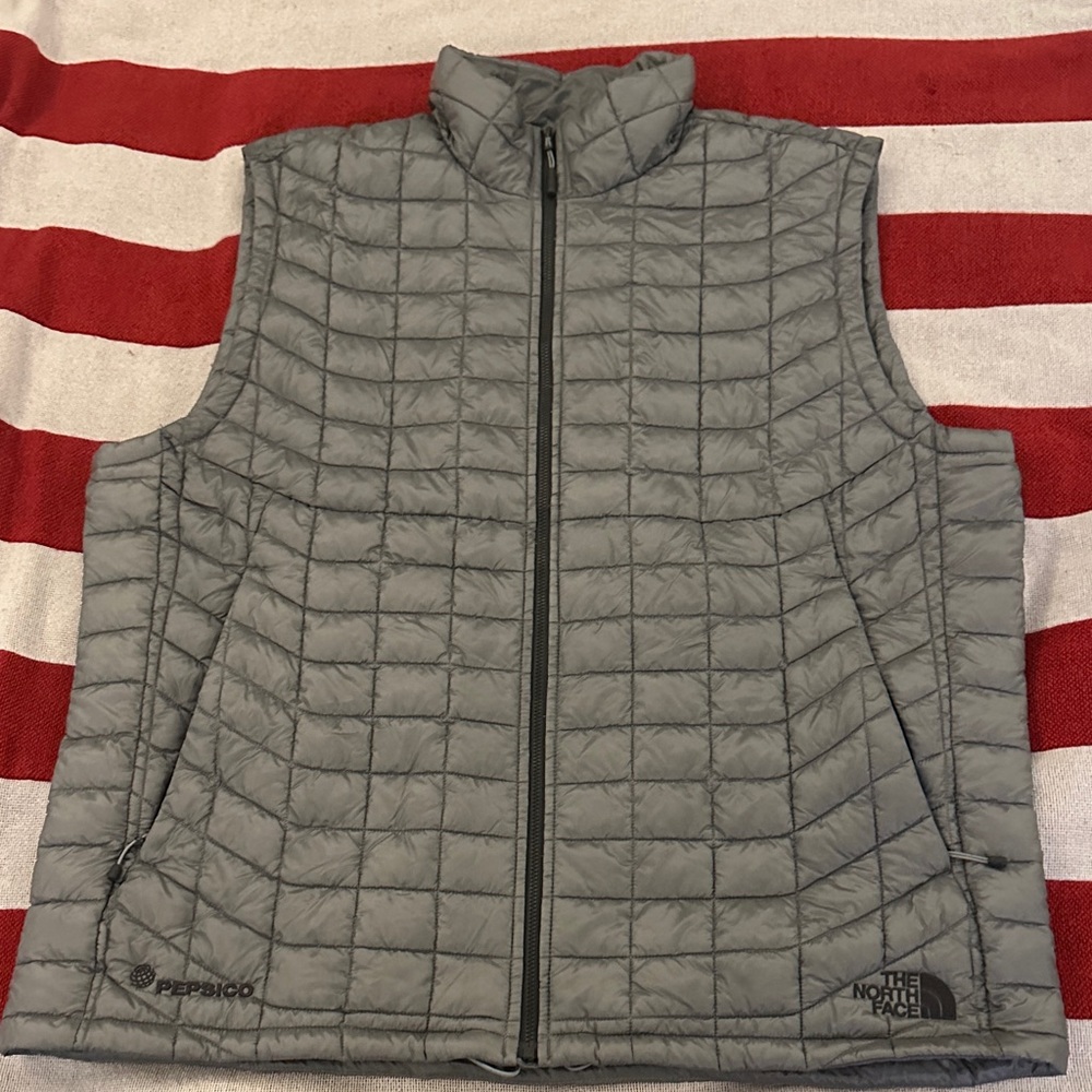 The North Face Men's Quilted Gray Vest